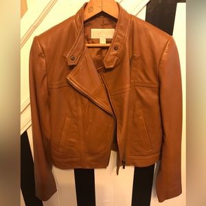 Vegan leather Moto Jacket